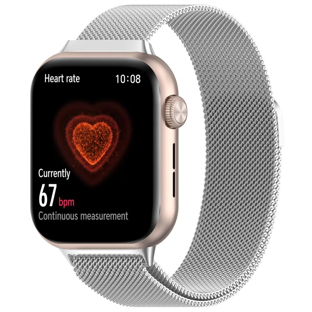 Milanese Loop Strap For Honor Watch 5 Magnetic Metal Stainless Steel Bracelet Watchband Belt For Honor Watch 5 Band Accessories