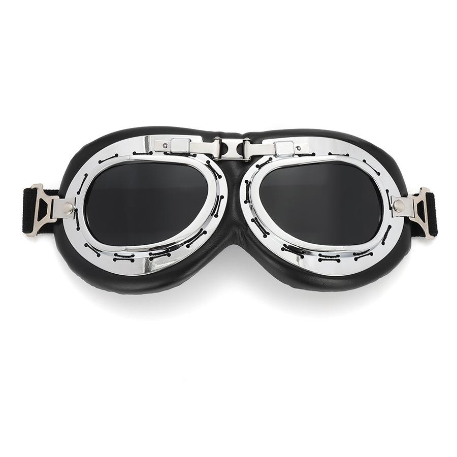 

Винтажные очки для кардинга Harley, очки для езды на мотоцикле серебряный