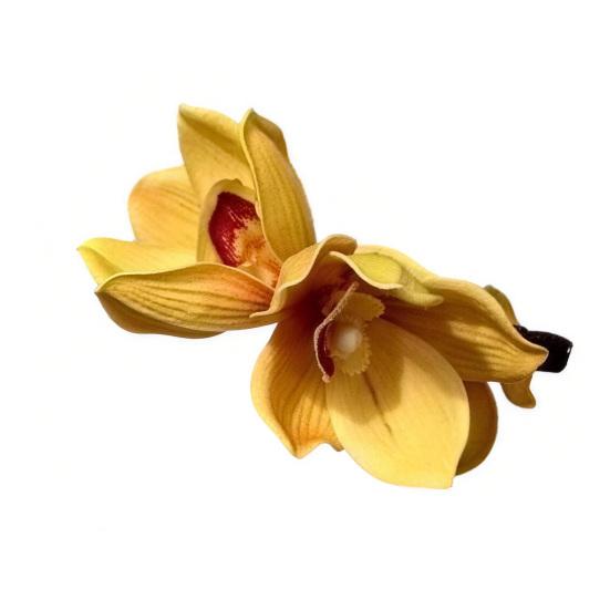 Hair Claw 3D Simulated Flower Shape Hair Clip Anti-slip Teeth Back Head Shower Hair Claw Hair Accessories