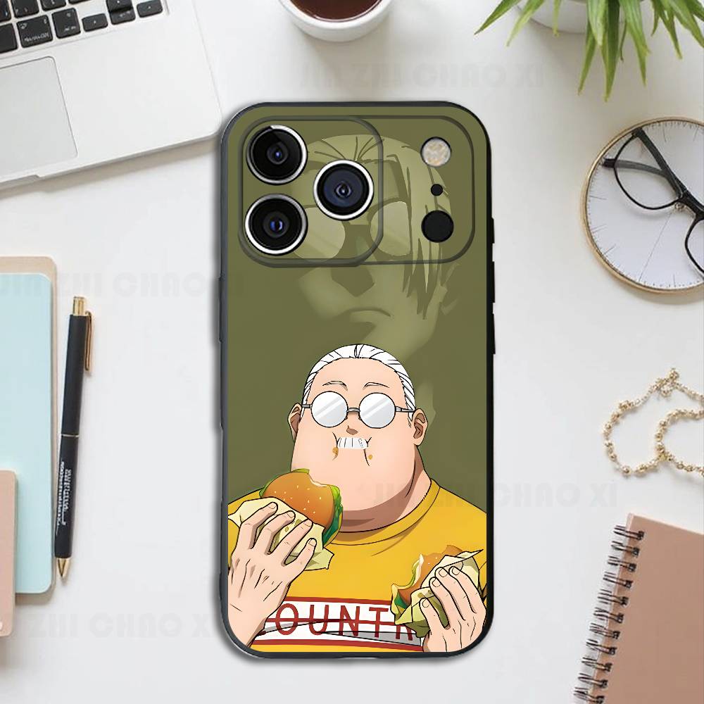 

S-Sakamoto D-Days Black Phone Case For IPhone 17 16 15 14 13 12 13 12 11 Pro Max Plus XS XR Silicone Soft Back Cover iPhone16e