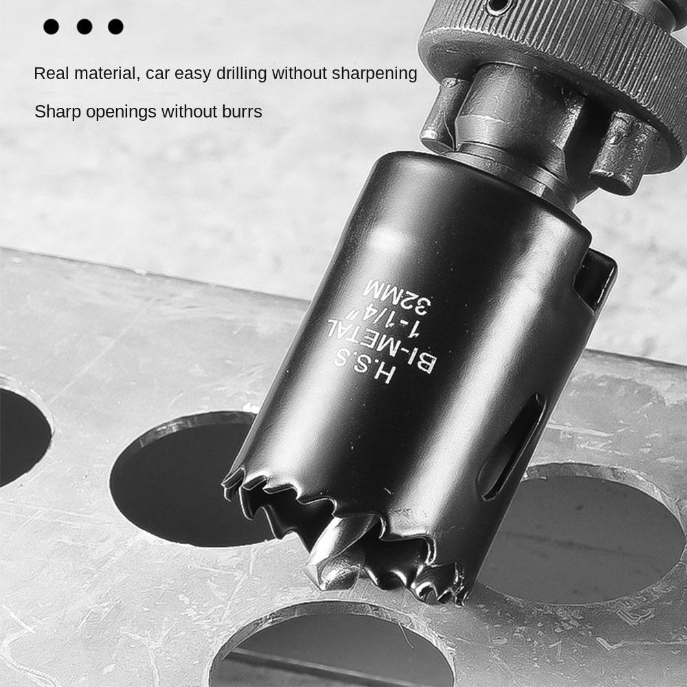 22-32mm Bi-Metal Hole Saws Bit with Water Pressure Without Stopping Water Pressure Hole Opener Pipe Hole Drill