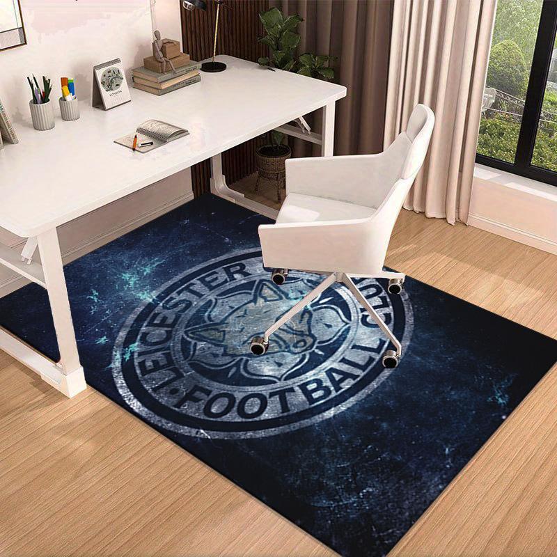 Fc Crest Design Printed Area Rug for Office, Chair Rug, Decorative Carpet Floor Mat, Large Size Fan gifts Christmas gifts