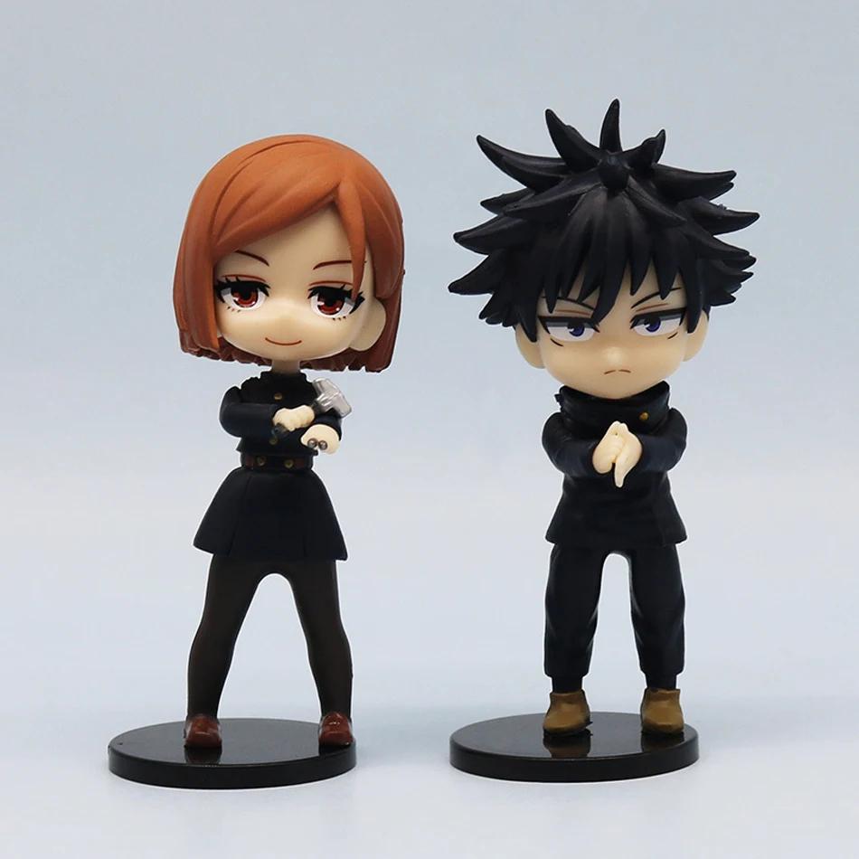 7 Pcs/Pack Q Posket Jujutsu Kaisen 9cm Figure Satoru Gojo Itadori Yuji Geto Suguru Nobara Megumi Collection Character Ornaments’