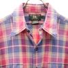 RRL 90s Old red 3 star initial tag Long sleeve Check shirt Men's Used