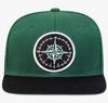 [sproutsy] Flat Visor Cap, Snapback, Compass (JP, Number Size, 58.0 cm, Green)