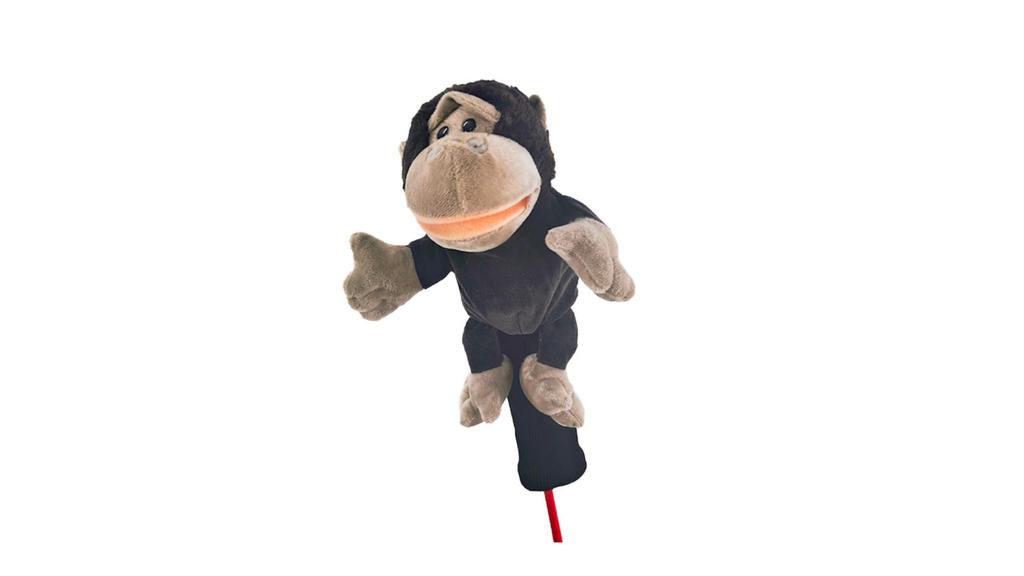 Driver Headcover, Character Plush Animal Design Golf Club Headcover, Dog, Animal, Competition Prize (Rhinoceros) [Parallel Import]