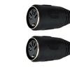 Y Splitter DIN 5Pin Male to Two 5Pin Female Adapter Cable Compactly Design for Professional Audios Equipment Amplifiers
