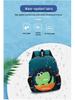 Cartoon Dinosaurier Kindergartenrucksack für Jungen & Mädchen 2-5 Jahre alt – Leichtgewichtiger Doppelschulter-Schulranzen