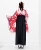 Hakama Graduation College Gorgeous B Hanara Hakama [KYOETSU] Set, Ceremony, Students, Women's, (20. Maishin, S)