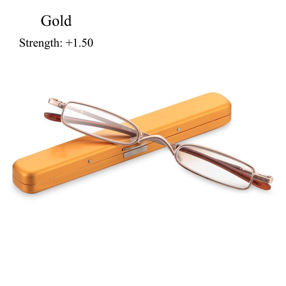 Elderly Mini Portable Slim Small Eyewear Vision Care Resin Lens Reading Glasses