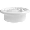 Rotatable Circular Air Vent Louver Soffit Vent with Mesh Ventilation Cover ABS Texture Suitable for Bathroom and Kitchen