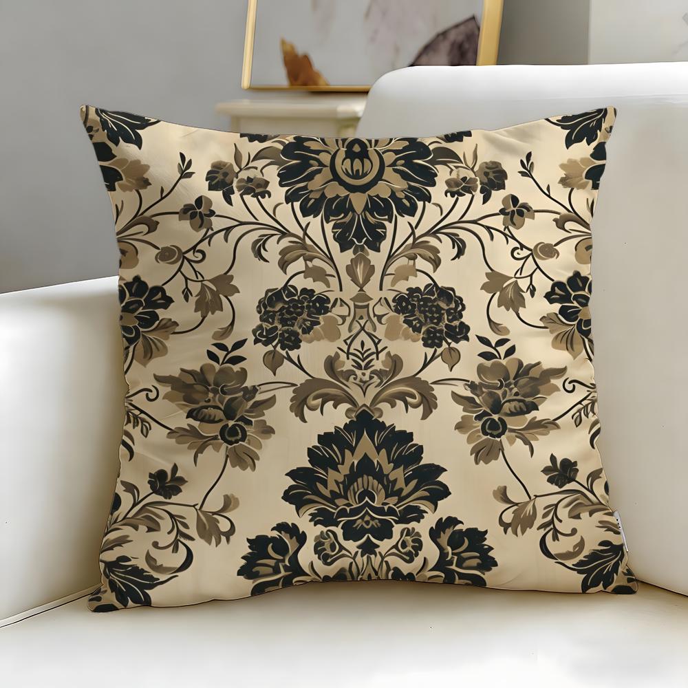 Tropical Fruit Texture Cushion Cover Soft EasyWash Pillow Case Versatile for Couch Bed Travel and Office