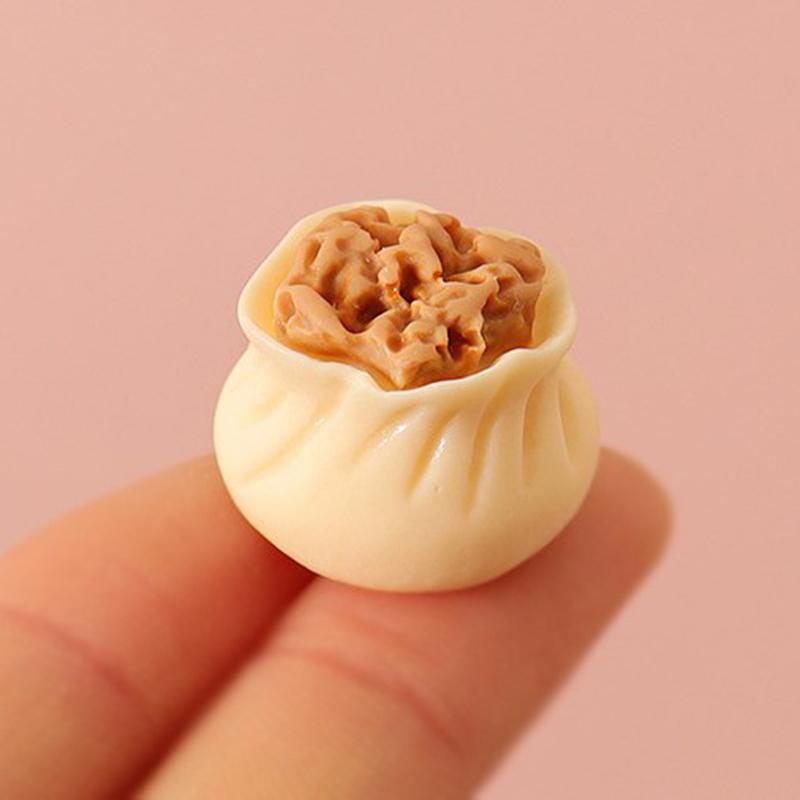 

Милый кукольный домик, миниатюрный завтрак, мини-хлеб, глиняная еда для куклы, кухонные игрушки, аксессуары