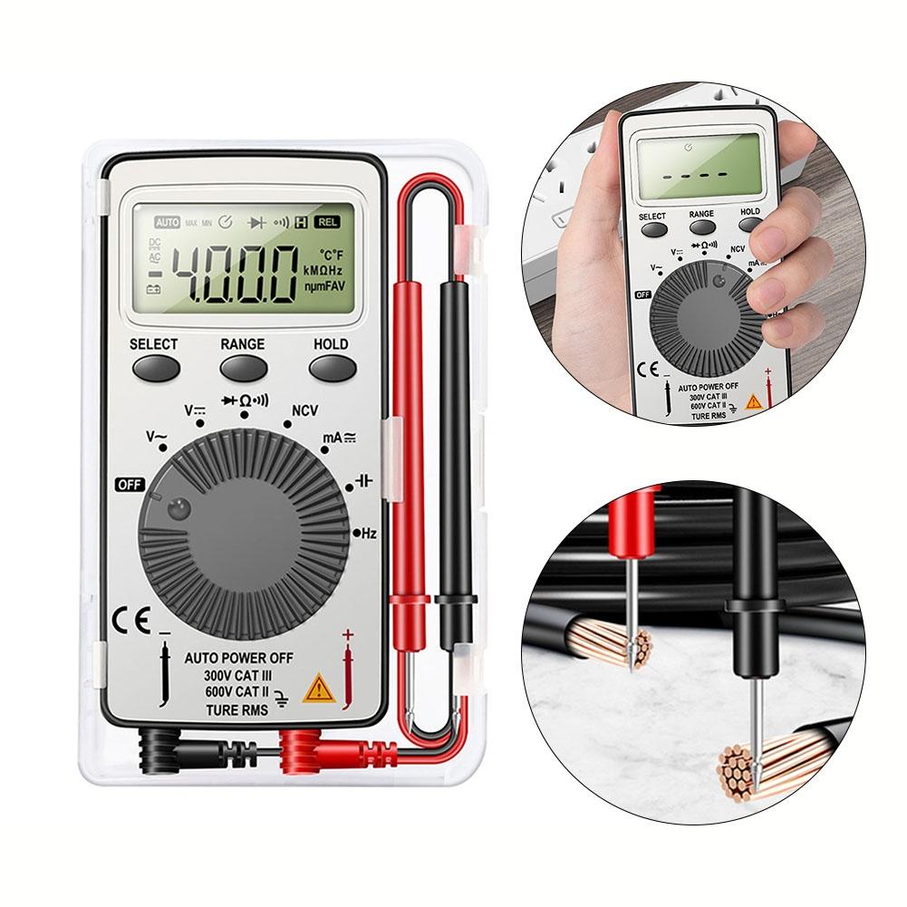 AN101 Ultrathin Digital Multimeter for Resistance and Hertz Measurement