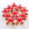Porte-clés Peluche Yoshi Vert Super Mario Bros Jouet en Peluche Doux Pour Collectionneurs