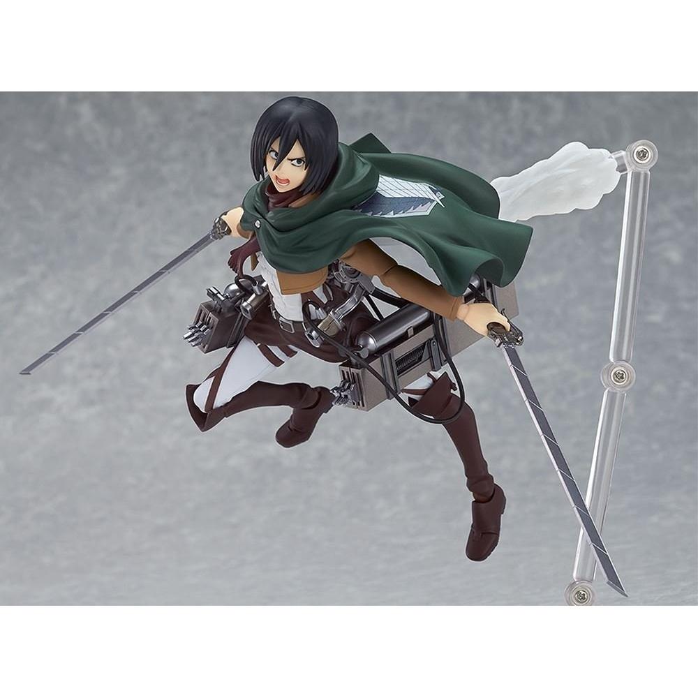 Figma Επίθεση στον Τιτάνα Mikasa Ackerman (Κινητή φιγούρα βαμμένη με ABS&PVC χωρίς κλίμακα)