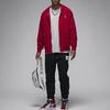 Jordan Essentials Solid Color Zip-Up Hoodie Men Tops Red FQ1867-687
