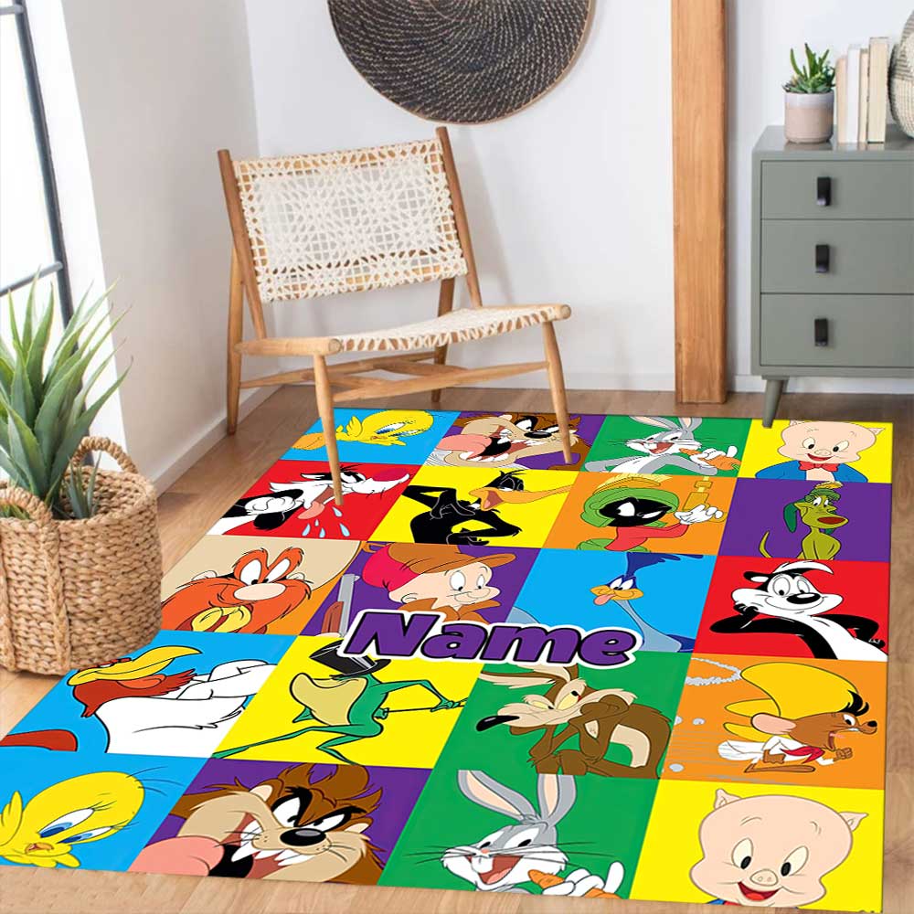 Like Warner Bros. Movies (10) Customize your name rug, office chair cushion, home bedroom living room gift.
