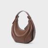 Hobo Women's Bag Fashion Shoulder Armpit Bag 2026 Summer First Layer Cowhide Commuter Croissant Messenger Leather Women's Bag
