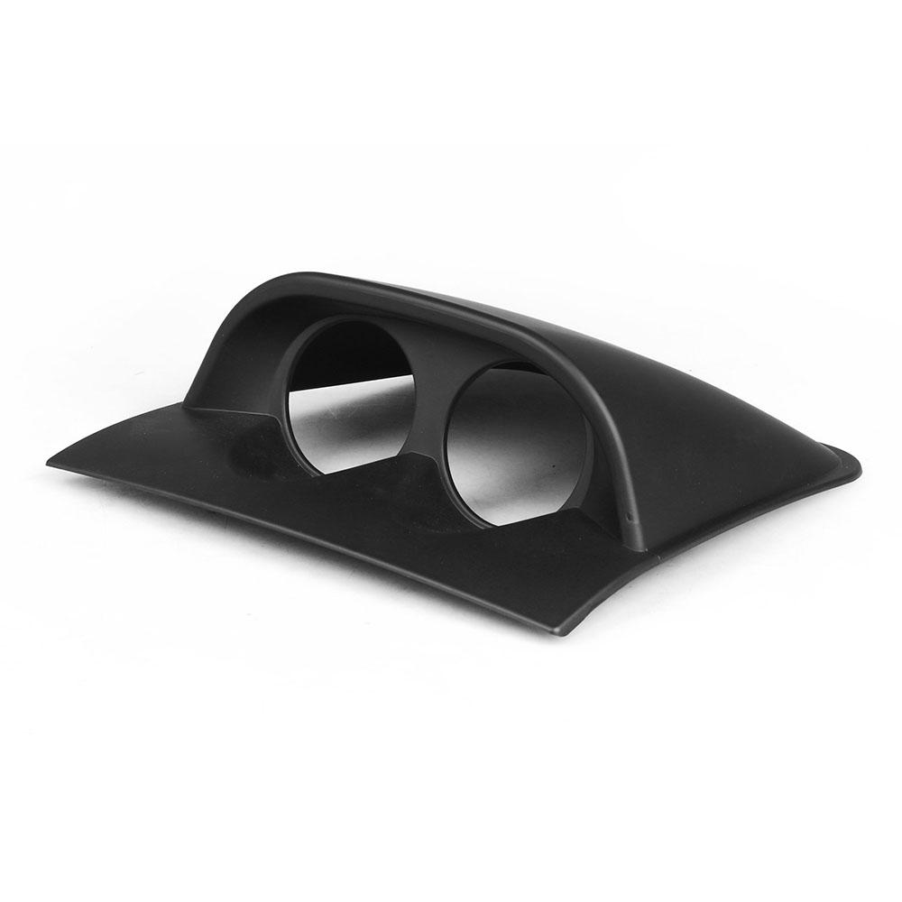 2 inch 52mm Racing Dash Board Dual Triple Gauge Pod Black Carbon Fiber Color Gauge Pod Mount Holder Dual Holder Black