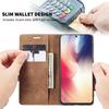 Custodia Magnetica in Pelle Business per Samsung Galaxy S25 Ultra S24 S23 S22 Plus A16 A26 A36 A56 A15 A34 A54 A55 A35 Copertina a Libro Flip