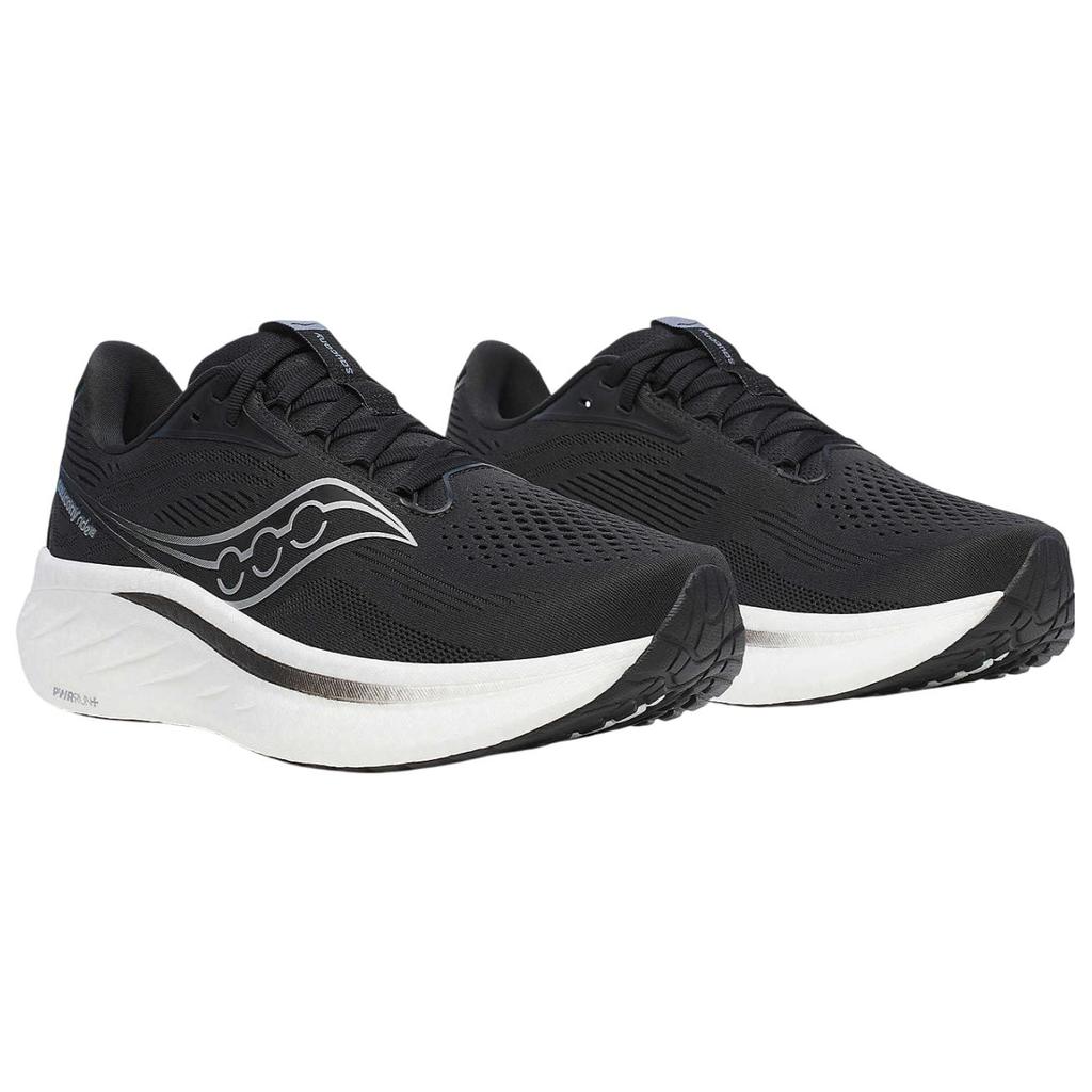 Saucony Ride 18 Black White Men Sneakers S21000-100