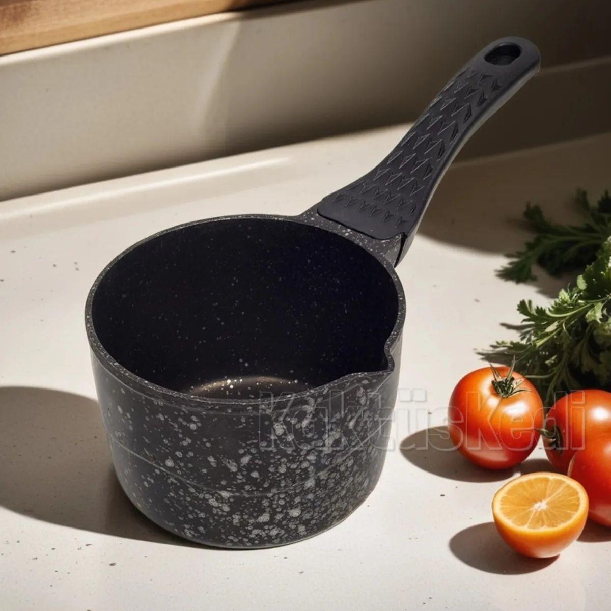 

Кастрюля из гранита, кацерола, кувшин для молока, миска для соуса, 14 см