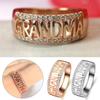 Eleganter Modeschmuck Oma Buchstabenring Ideal für Besondere Familienanlässe