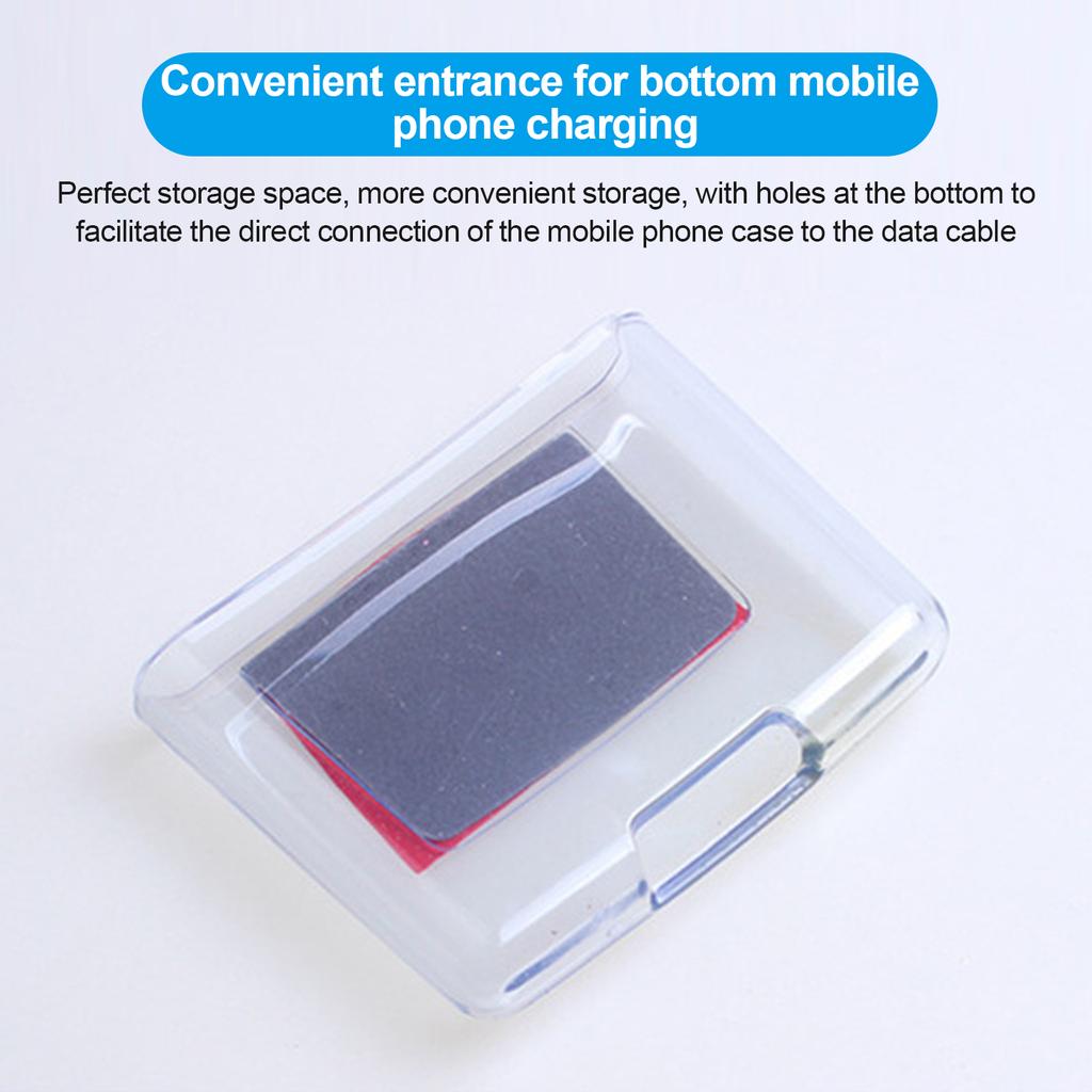 Car Organizer Storage Box Phone Stand Air Vent Outlet Paste Phone Card PVC Holder Storage Organizer Glasses Phone Pocket