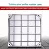 304 Stainless Steel Decorative Invisible Manhole Cover - Square/Round, Customizable for Rain, Sewage, and Sand Wells