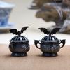 Chinese Style Incense Censer Alloy Fragrance Holder New Incense Burner  Desktop Ornament