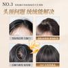 Wig Hair Piece Women Bangs Frontal No Edge Cover Gray Natural Fluffy Increase Volume High Crown