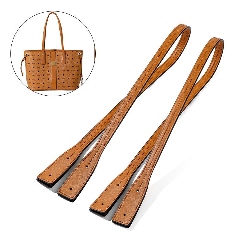 Brown Shoulder Strap for MC Basket Tote Bag Replacement (B-68) - Underarm Conversion. Accessories Sold Separately.