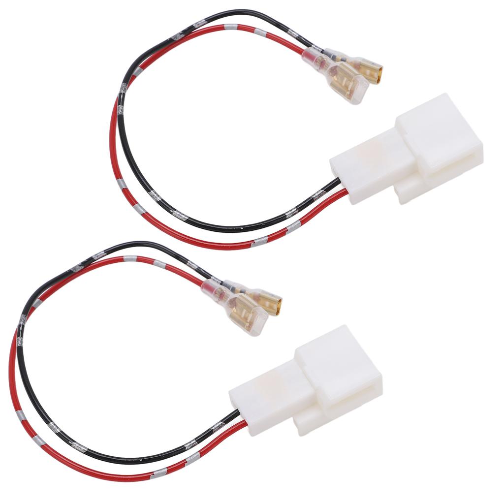 Car Amplifier Audio Cable Speaker Wire Signal Input Male Female Plug Connector Replacement for Mitsubishi