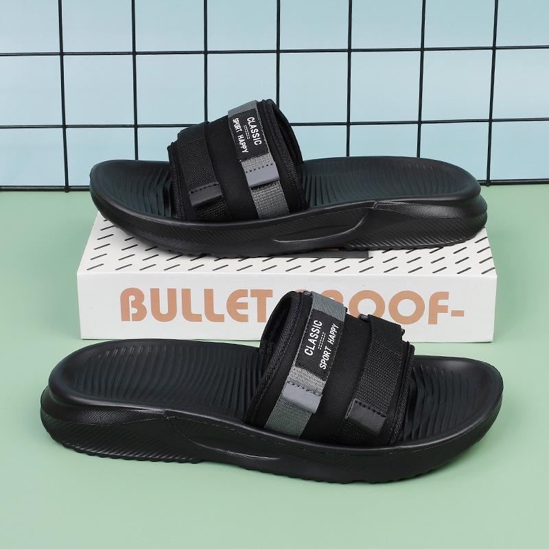 2025 Men's Trendy Soft Bottom Flip-Flops: Summer & Autumn Korean Style Outdoor Slippers