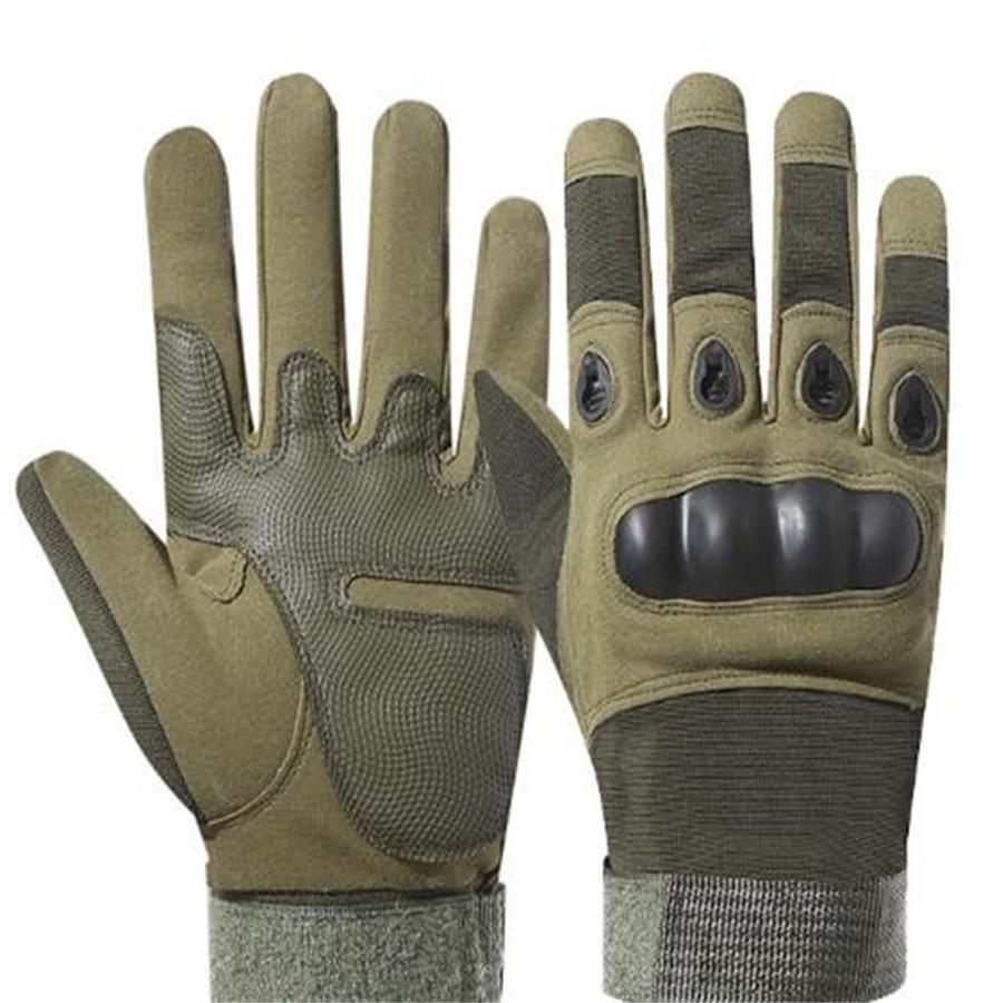 Touchscreen Tactical Full Finger Gloves Hard Knuckle for Outdoor Sports