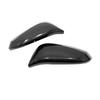 Preto Brilhante\Fibra de Carbono Capas de Espelho Retrovisor Lateral Traseiro para Toyota Highlander 2015 2016 2017 2018 Carro