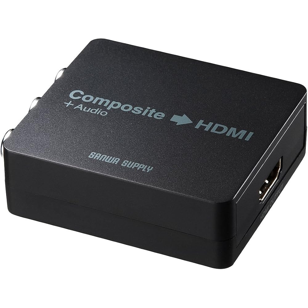 Sanwa Supply Composite Signal To HDMI Converter VGA-CVHD4