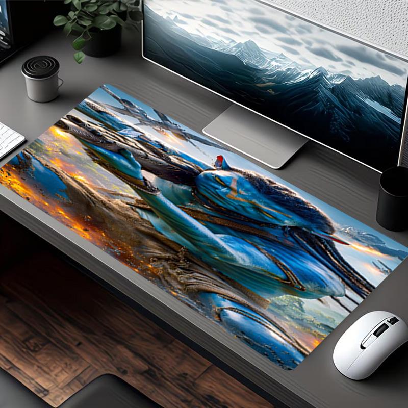 Avatar Print Mouse Pad, for Keyboard Pad Laptop PC Mat for Office Home Use, Desk Decor, Perfect Birthday Gift for Gamers