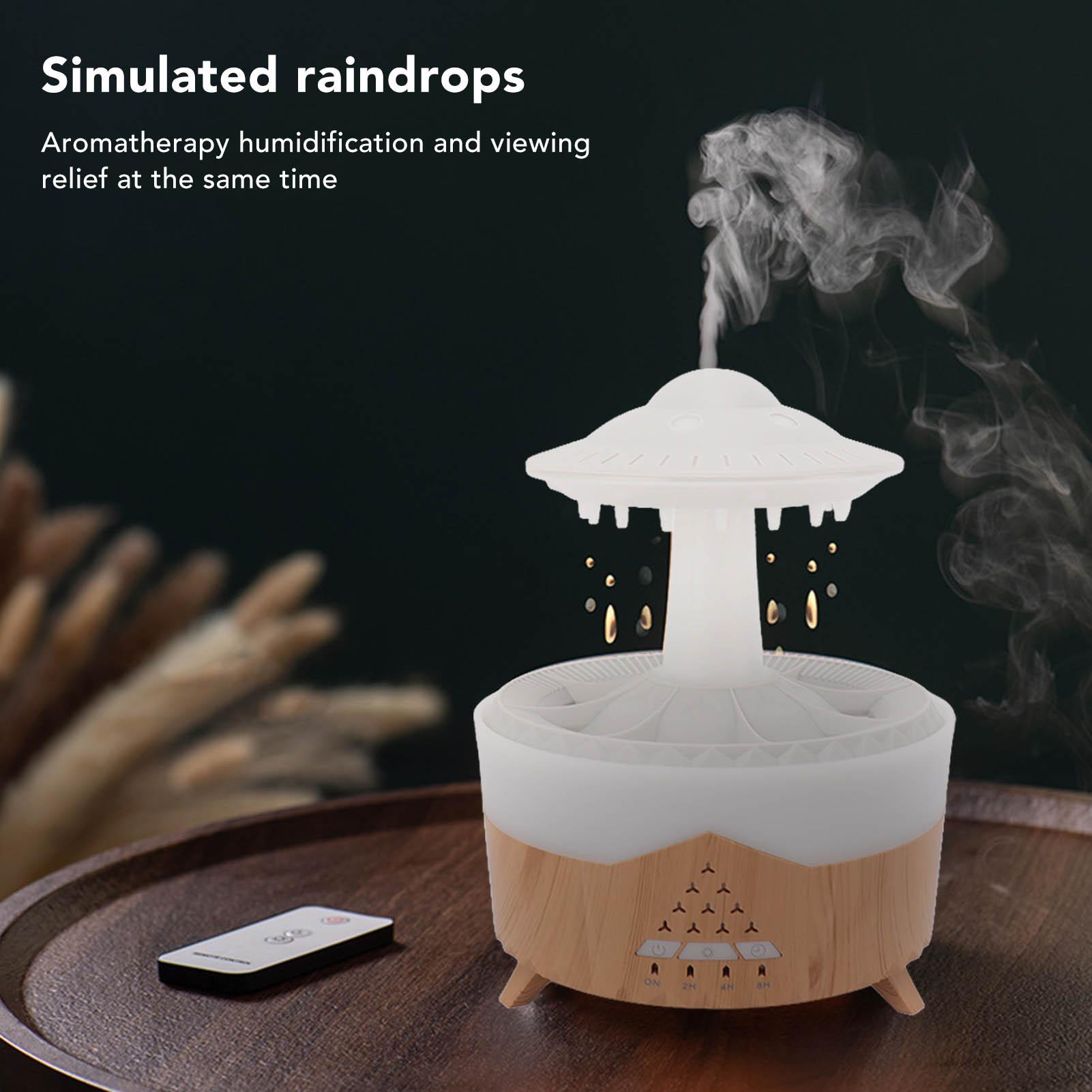 

Увлажнитель Домашний увлажнитель UFO Увлажнитель Raindrop с цветной подсветкой Увлажнитель с дистанционным управлением и таймером Увлажнитель