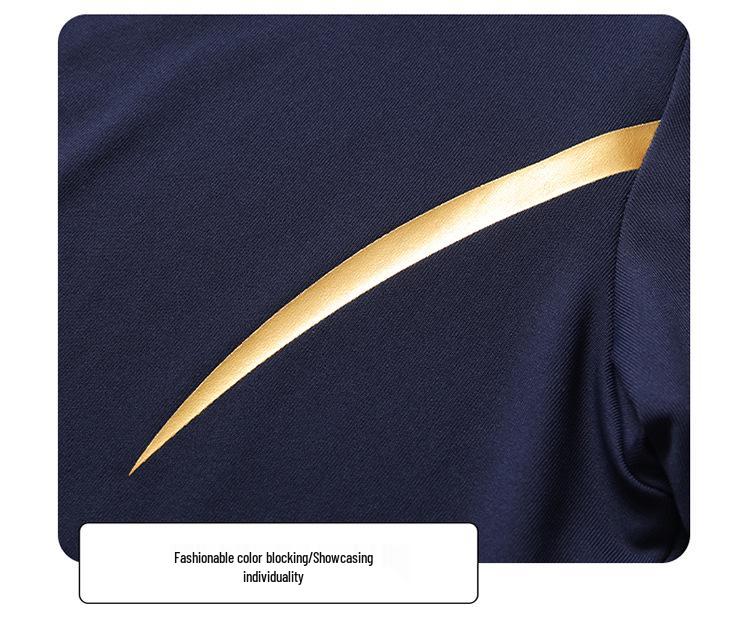 Camiseta de Entrenador de Wushu Chino de Secado Rápido para Hombre – Polo de Manga Corta de la Selección Nacional para Deportes y Entrenamiento en Pista