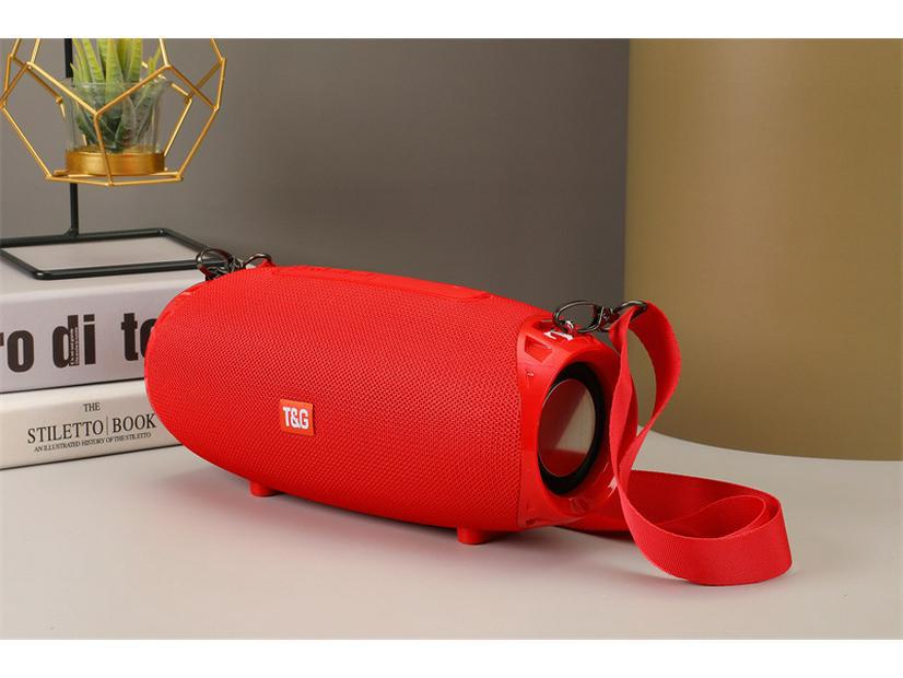 

Водонепроницаемый Bluetooth-динамик TG534: Портативный уличный сабвуфер с двойной диафрагмой и высококачественным звуком, а также функциями карты и вызова.