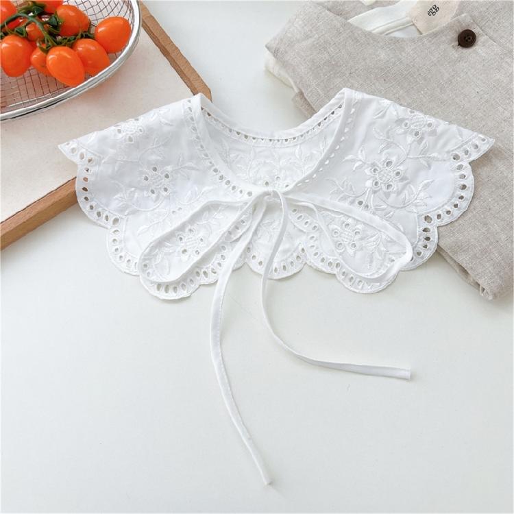 Chic Detachable Neckline Accessory Delicate Lace Spread Lapel Collar 8 Style Choices