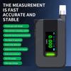 D1000 Professional Breath Alcohol Tester  Electrochemical Alcohol Tester Voice Report Blowing Drunk Driving Alcohol Tester