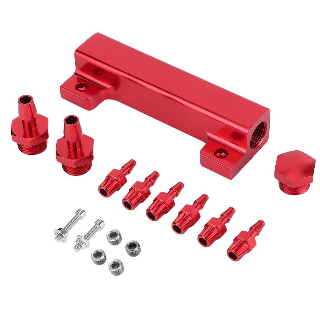 6 Port Vacuum Block Manifold Kit Fuel Gas Wastegate Boost