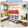 Nail-Free Sports Ball Storage Rack for Basketball, Volleyball, and Children's Basketball Hoop