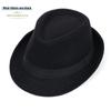 Trendy Retro Fedora Jazz Hat: Unisex British-Korean Style, Casual and Chic for Men and Women
