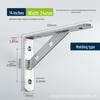 Stainless Steel Wall-Mounted Tripod Bracket for Load-Bearing Support