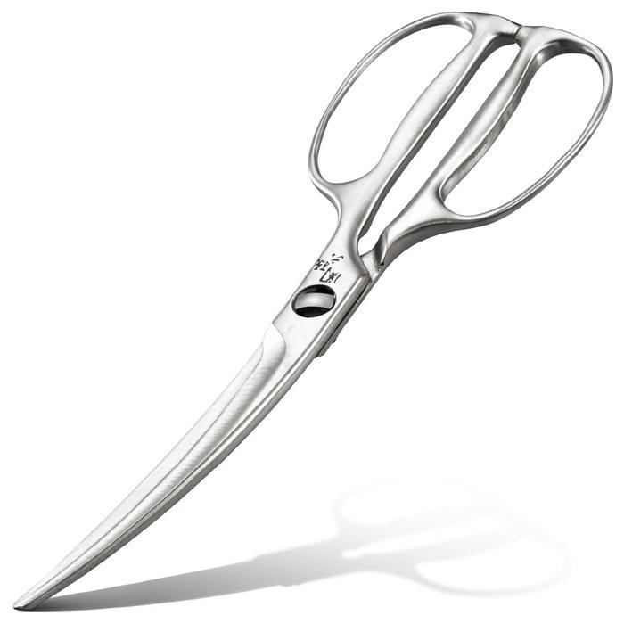Kai Kitchen Scissors Kansunroku Curved Forged Stainless Steel DH3346 Silver