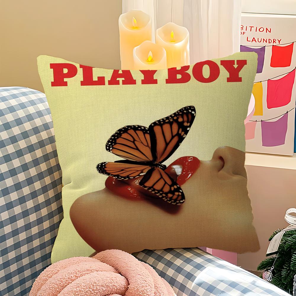 

Подушка Playboy Дюйми Декор у стилі Farmhouse Домашні декоративні наволочки для дивана 45cmx45cm